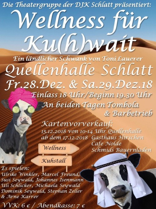 Theaterabend der DJK Schlatt