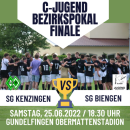 Unsere C-Jugend steht am kommenden Samstag sensationell im Bezirkspokalfinale!
