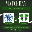 Testspiel am Samstag gegen den VFR Merzhausen!