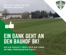 Platzpflege durch den Bauhof!